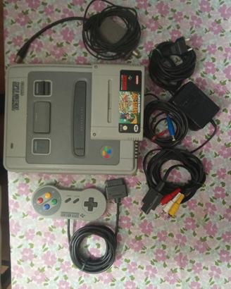 Super Nintendo Nes + gioco + joypad