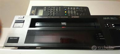 LETTORE VHS VIDEOREGISTRATORE FILM JVC PERFETTO+TE