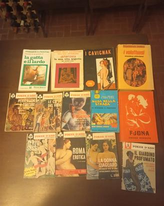 COLLEZIONE 30+ Libri EROTISMO VINTAGE anni 60/70 -