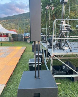 Impianto  audio professionale sr digith trhee