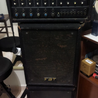 Mixser attivo e due casse passive