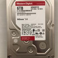 Hdd Sata 3’5” 6TB red