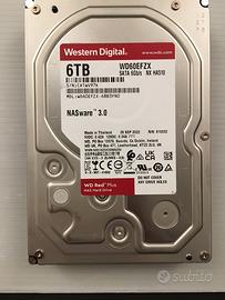 Hdd Sata 3’5” 6TB red