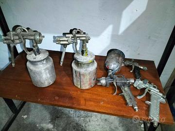 pistole per verniciare in blocco