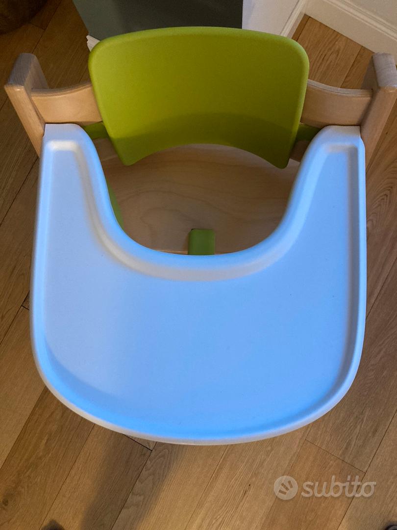 Set neonato Stokke Tripp Trapp VERDE con vassoio - Tutto per i bambini In  vendita a Genova