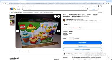 LEGO DUPLO LA MIA PRIMA FESTA DI COMPLEANNO 10862