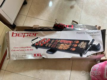 Piastra Teppanyaki Elettrica Beper  XXL