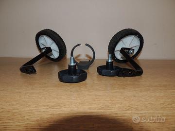 rotelle per bicicletta + porta bicchiere