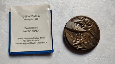 Medaglie in metallo Udine Pedala 1999