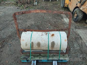 aratro e rullo vintage 