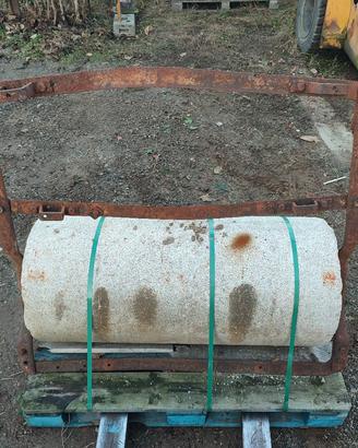 aratro e rullo vintage 