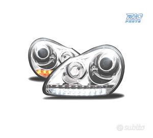 FARI PER PORSCHE CAYENNE 03-07 LUCE DIURNA XENON F