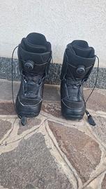 scarponi snowboard rossignol, taglia 43