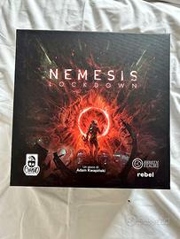 Nemesis lockdown ITA dipinto a mano boardgame