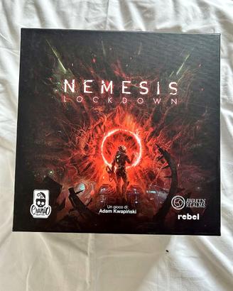 Nemesis lockdown ITA dipinto a mano boardgame