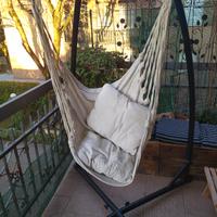 Amaca a dondolo da giardino
