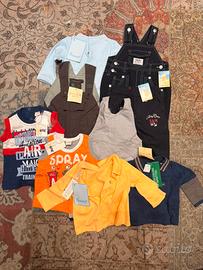 Stock vestiti bambino 3-6 mesi nuovi