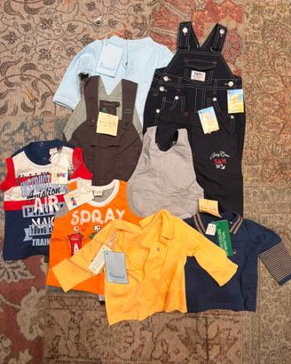 Stock vestiti bambino 3-6 mesi nuovi