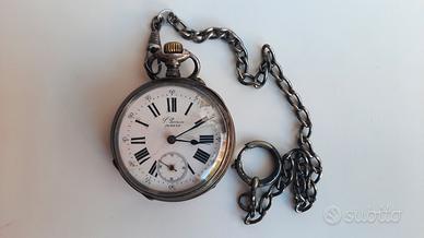 Orologio da tasca a cipolla marca S. Perrin
