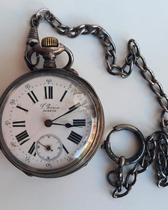 Orologio da tasca a cipolla marca S. Perrin