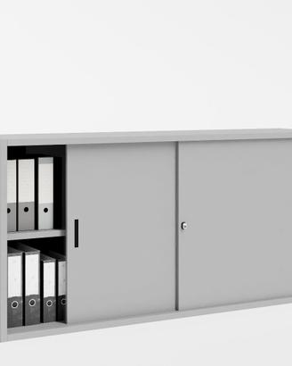 Armadio metallico archivio con ante scorrevoli