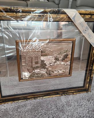 Quadro Artistico Italiano in bassorilievo