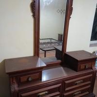 Consolle toeletta con specchio