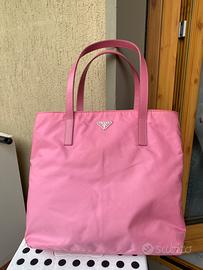 Borsa Prada Tote in Nylon modello Vintage color be