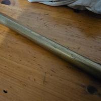 trafilato in ottone diam. 20mm x 152cm