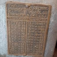 Tornio parallelo inizi '900