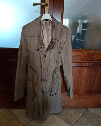 Giacca trench grigio taglia m