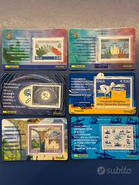 Lotto 6 francobolli commemorativi Italia 2005