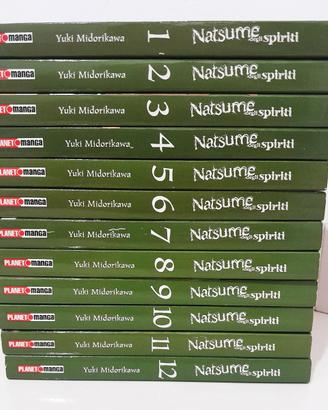 Natsume Degli Spiriti Planet Manga Sequenza 1-12