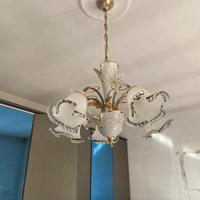 Coppia lampadari vetro