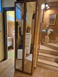 MOBILE LEGNO INGRESSO A SPECCHIO 