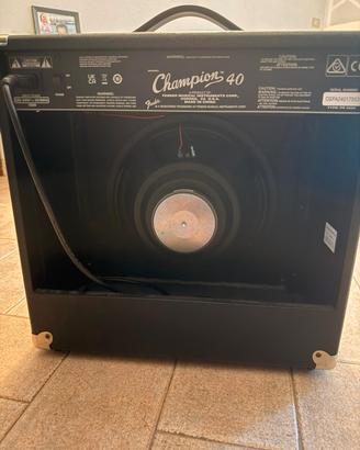 amplificatore fender 40+ footswitch originale 