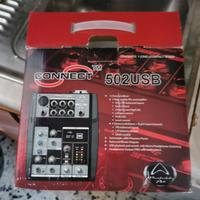 Pro Connect 502 USB. Wharfedale mixer compatto