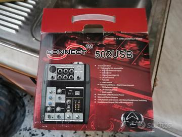 Pro Connect 502 USB. Wharfedale mixer compatto
