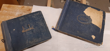 Raccoglitori dischi 78 giri per grammofono