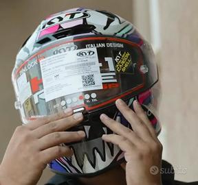 Casco KYT KX-1 RACE GP bastianini tg M