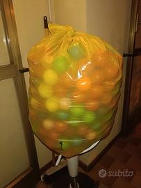 palline colorate di plastica 