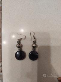 orecchini ametista e argento 925