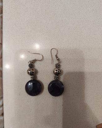 orecchini ametista e argento 925