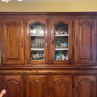 credenza in legno massello di castagno