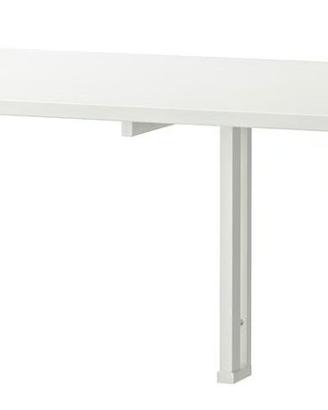 Tavolino a ribalta IKEA NORBERG bianco