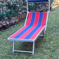 Lettino prendisole da spiaggia