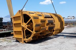 Scolatrice a tazza per sabbia e ghiaia