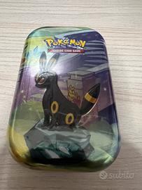 Mini Tin Pokemon Umbreon Evoluzioni Prismatiche