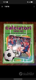 album calciatori panini 1991/92 completo 