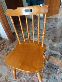 Sedie in legno